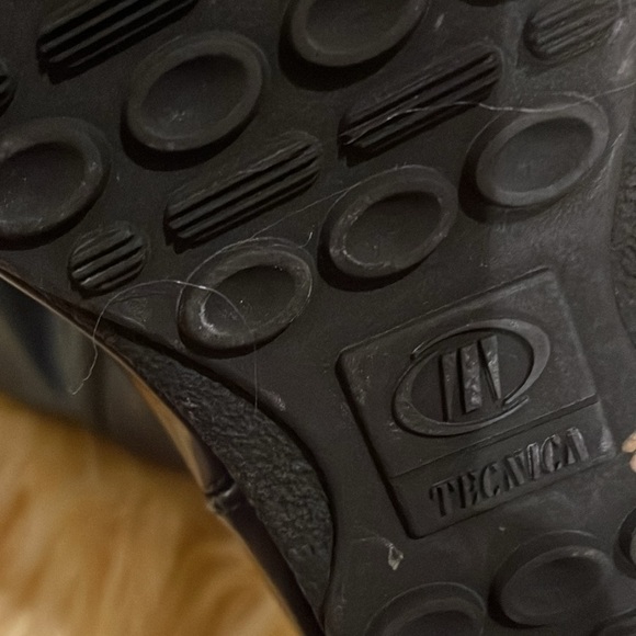 TECNICA blue metallic fleece lined MOON BOOTS - Picture 6 of 12